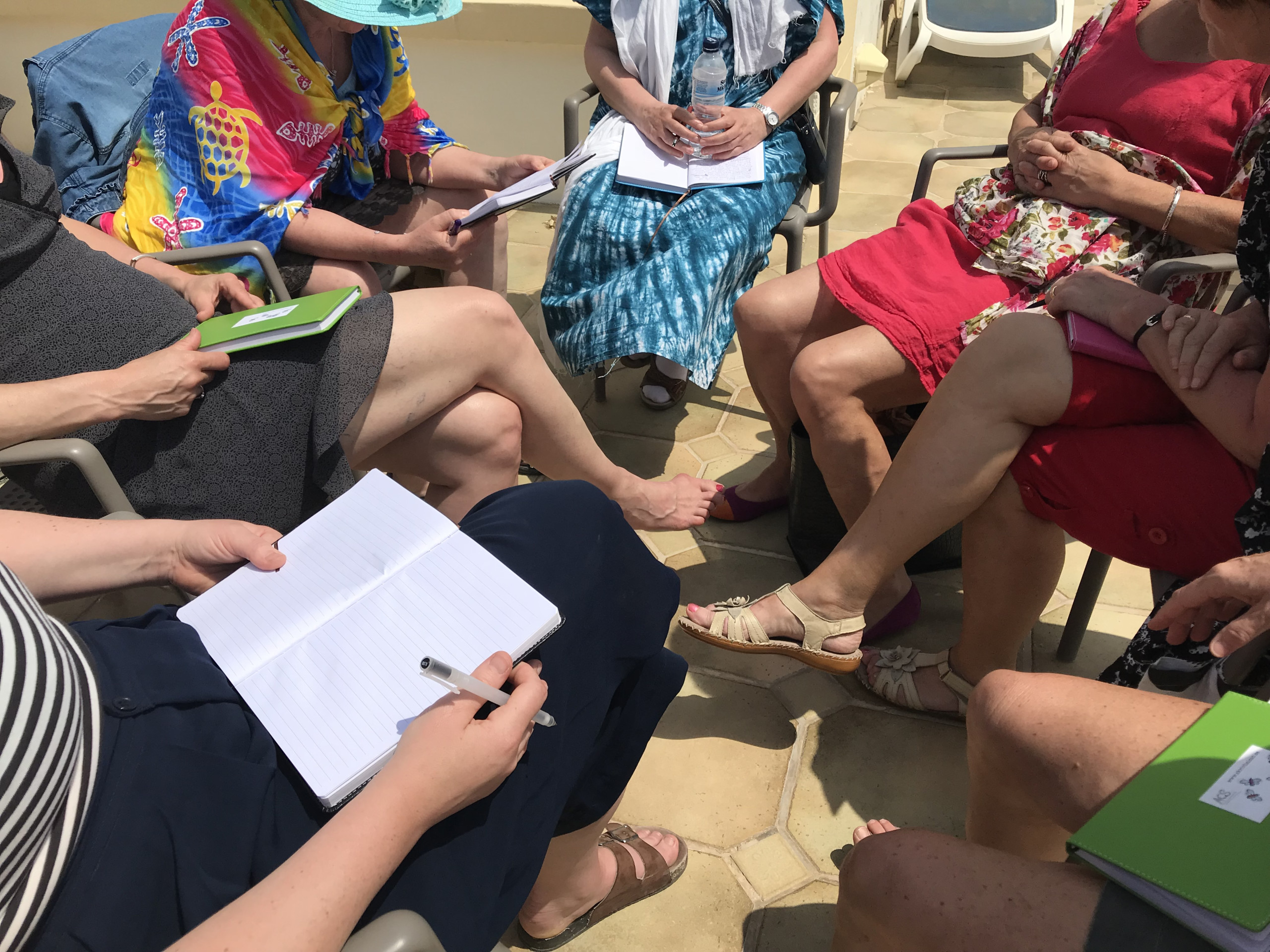 9. Taket skrivande ja